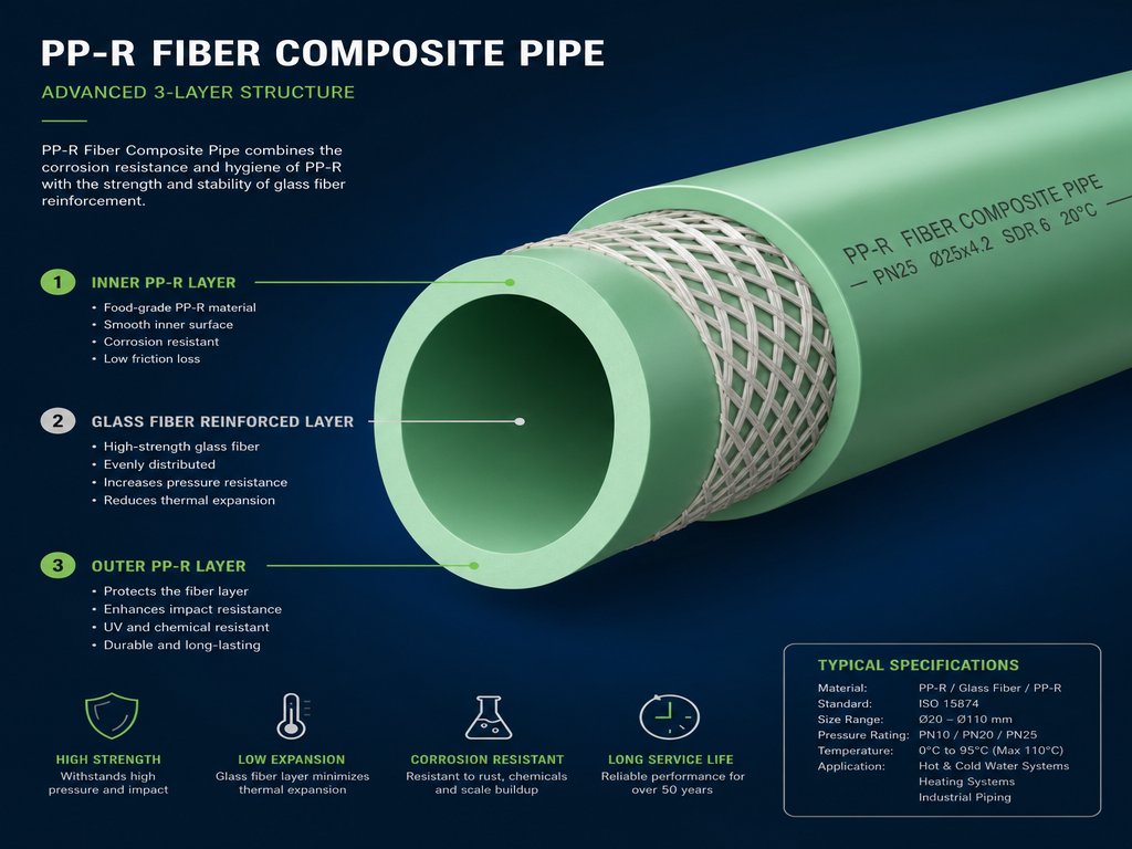 Fiber Composite PP-R Pipes vs. Standard PP-R: Calculating Thermal Expansion in High-Rise Plumbing