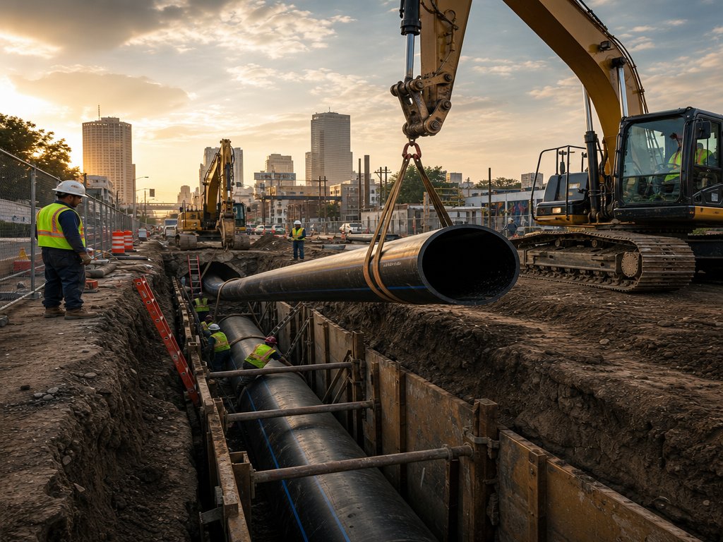 PE80 vs. PE100 HDPE Pipes: Material Selection Criteria for Deep Underground Infrastructure