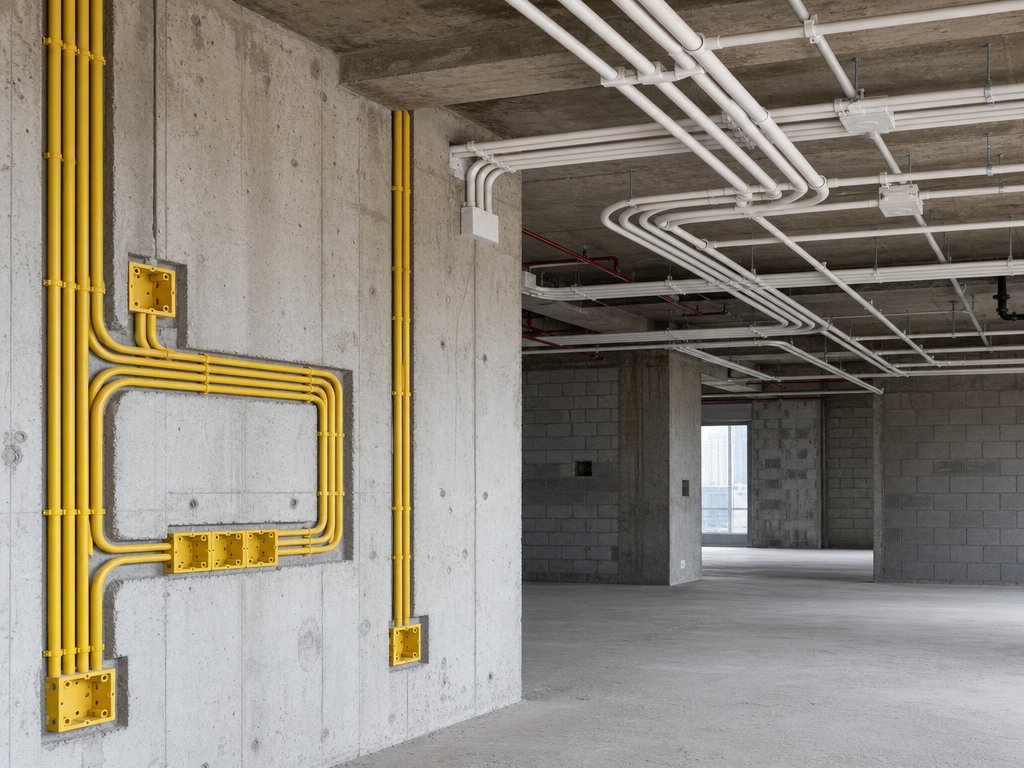 Yellow PVC vs. White PVC vs. Orange-Striped HDPE Electrical Conduit Strategy
